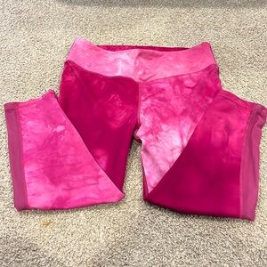 Zyia Active Fuschia Hendrix Light n Tight Hi-Rise Capri - Size 14-16